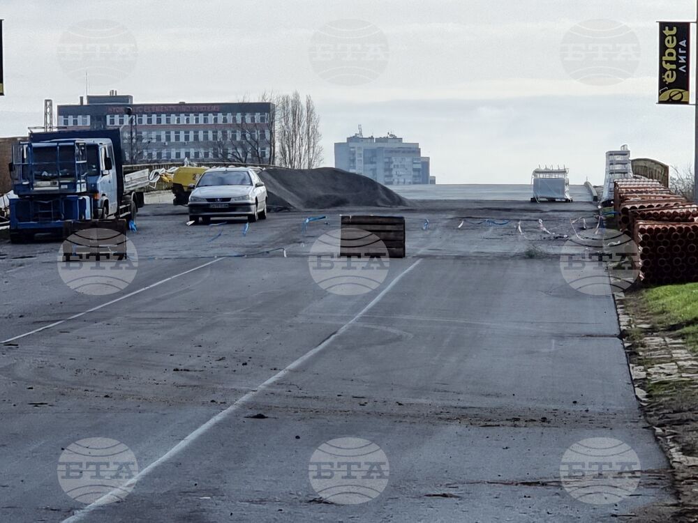 Ямбол - пътен ремонт - протест