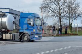 Ямбол - пътен ремонт - протест