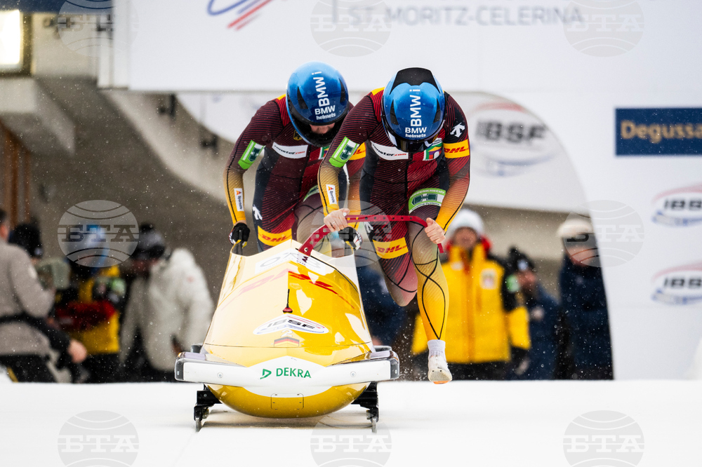Switzerland World Cup Bobsleigh