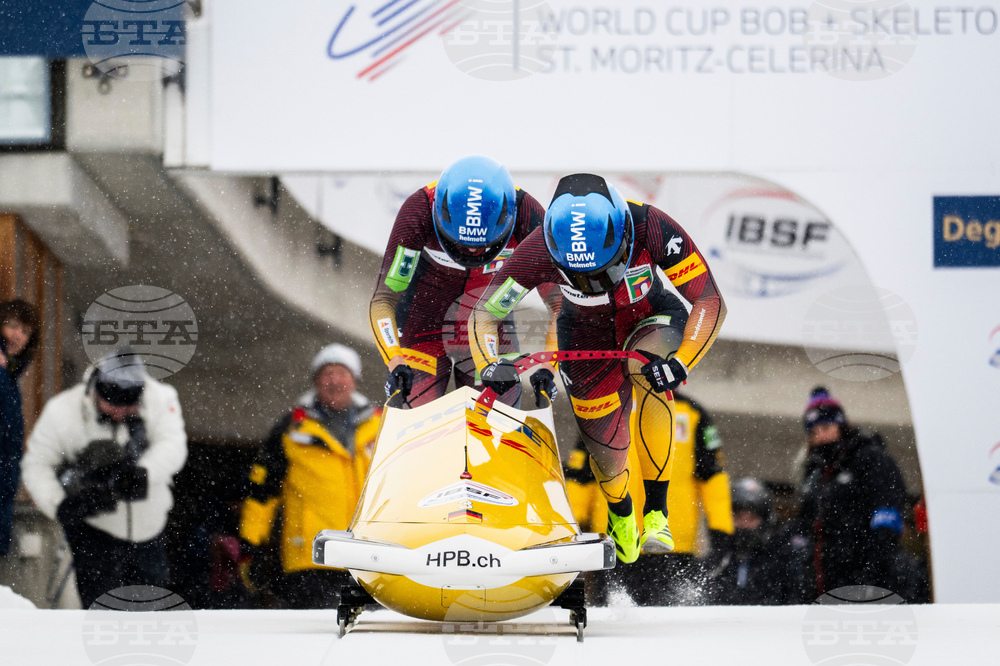 Switzerland World Cup Bobsleigh