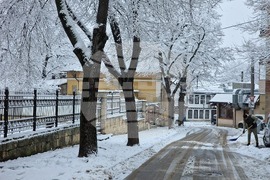 Разград - улици - сняг - почистване