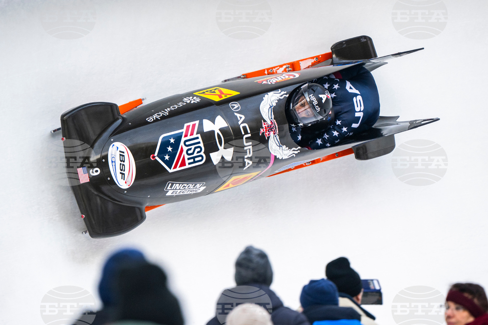 Switzerland World Cup Bobsleigh