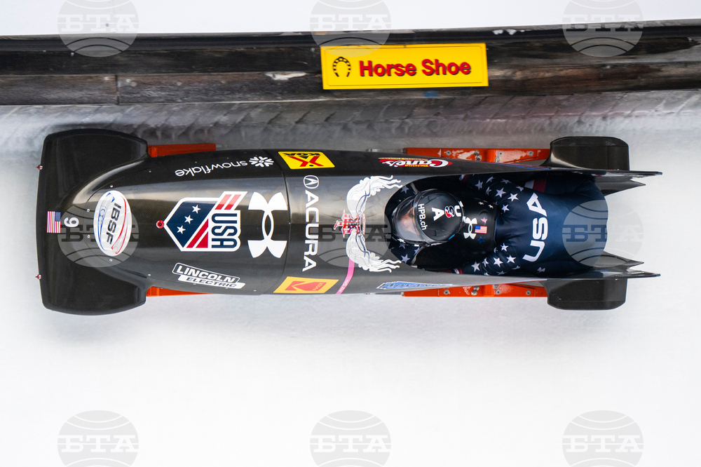 Switzerland World Cup Bobsleigh
