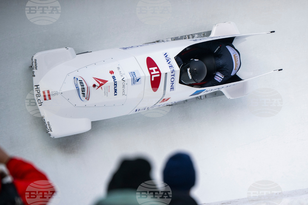 Switzerland World Cup Bobsleigh