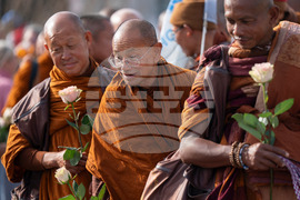 Buddhist Monks Peace Walk