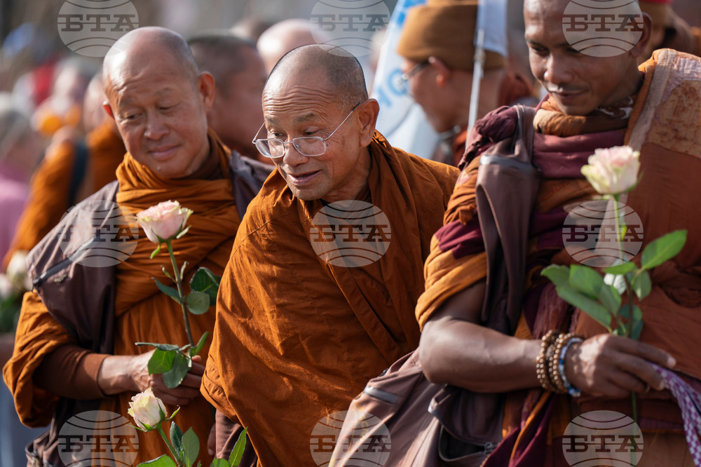 Buddhist Monks Peace Walk