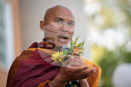 Buddhist Monks Peace Walk