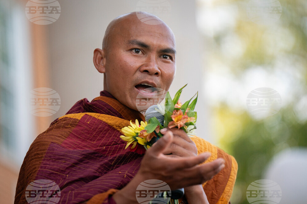 Buddhist Monks Peace Walk