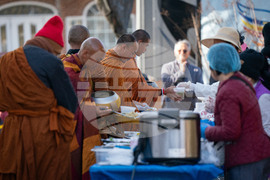 Buddhist Monks Peace Walk