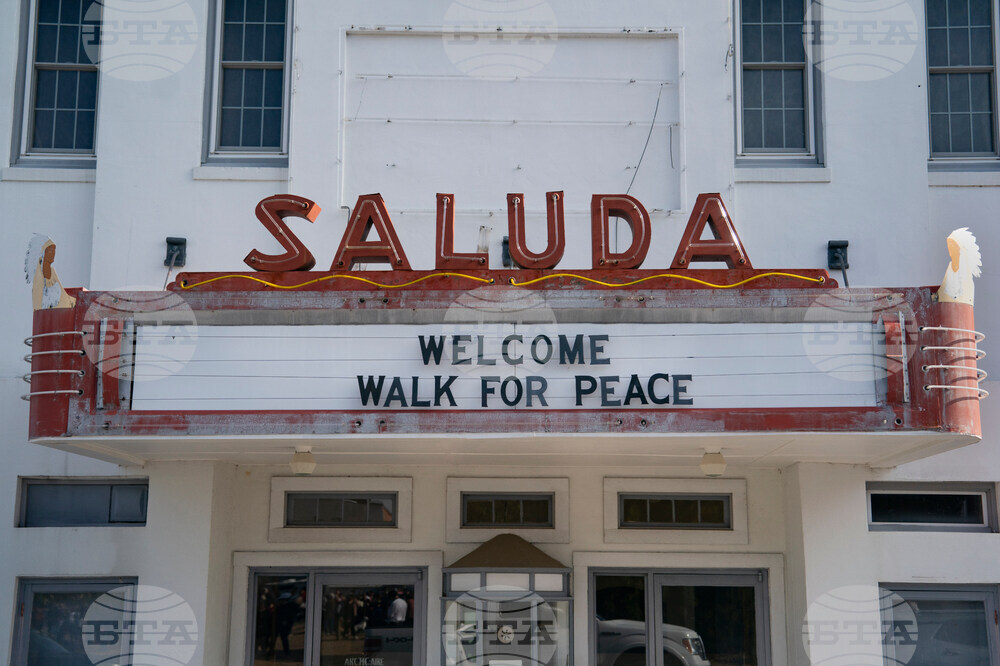 Buddhist Monks Peace Walk