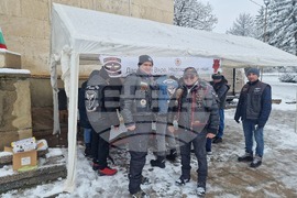 Разград - мотористи - топъл обяд