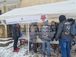 Разград - мотористи - топъл обяд