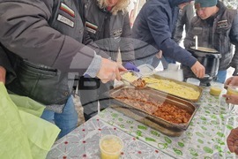 Разград - мотористи - топъл обяд