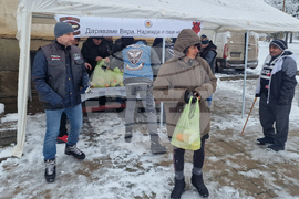 Разград - мотористи - топъл обяд