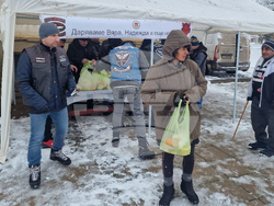 Разград - мотористи - топъл обяд