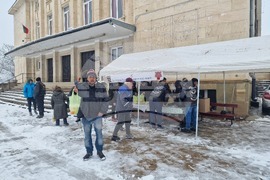 Разград - мотористи - топъл обяд