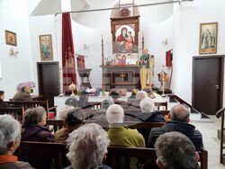 Ямбол - Арменска църква - служба за Рождество