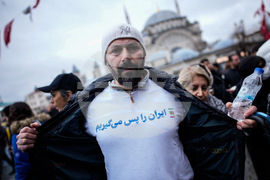 Turkey Iran Protest