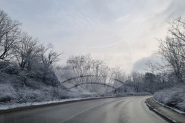 Търговище - снеговалеж - пътна мрежа
