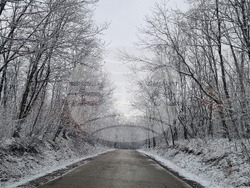 Търговище - снеговалеж - пътна мрежа