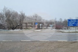 Търговище - снеговалеж - пътна мрежа