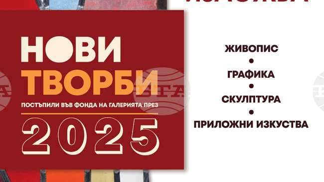 Изложба с новите си придобивки от изминалата година ще представи художествената галерия „Кирил Петров“ в Монтана