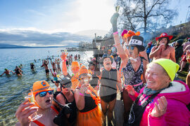 Switzerland Winter Swimming