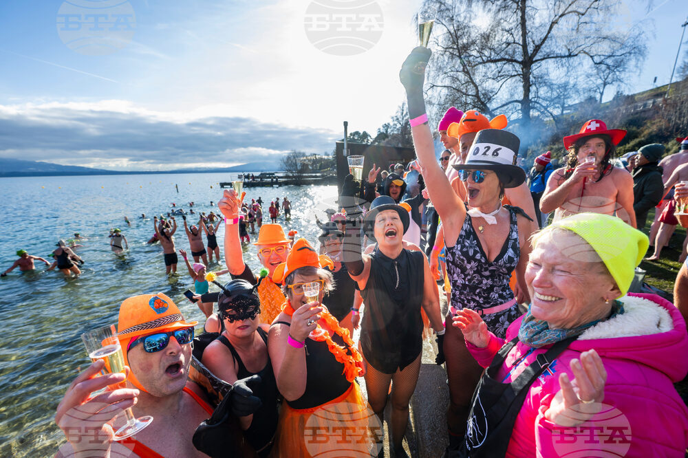 Switzerland Winter Swimming