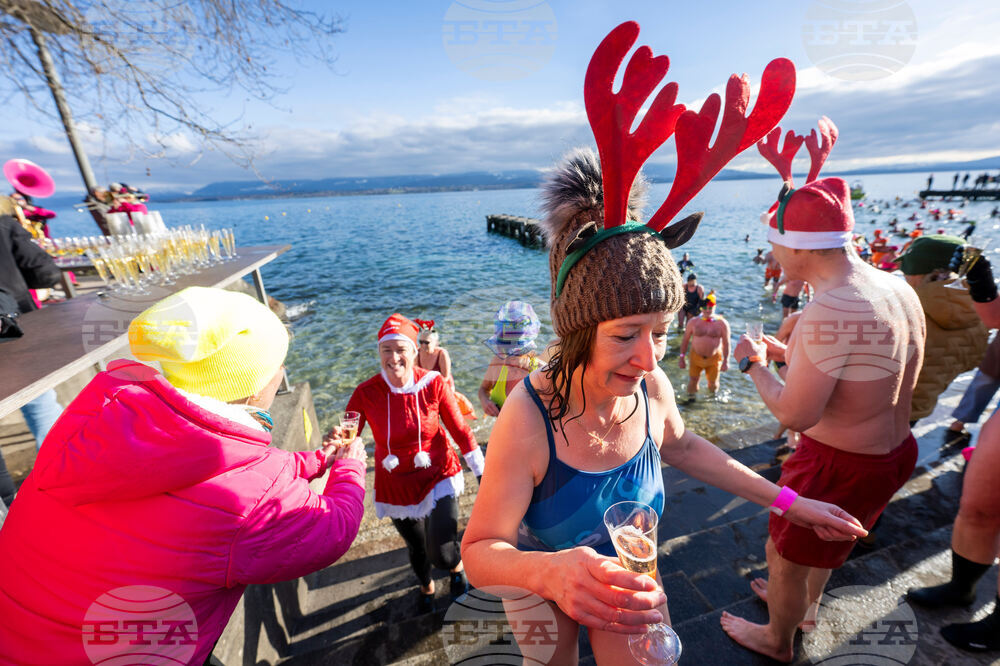 Switzerland Winter Swimming