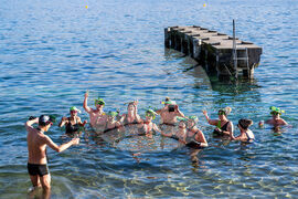 Switzerland Winter Swimming
