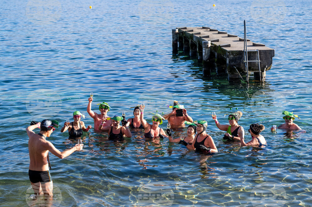 Switzerland Winter Swimming