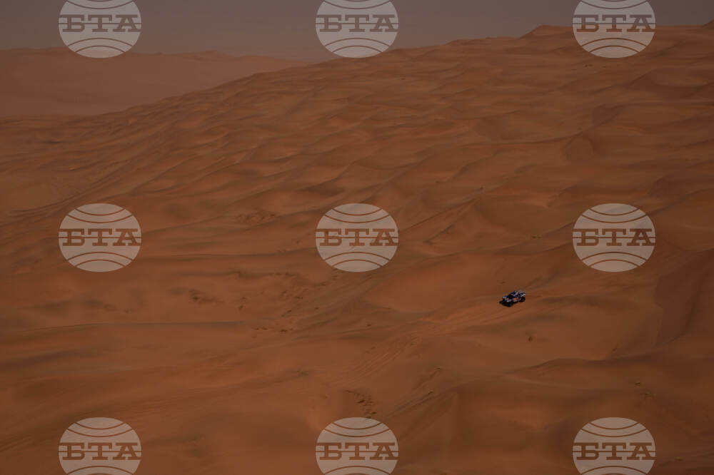 APTOPIX Saudi Arabia Dakar Rally