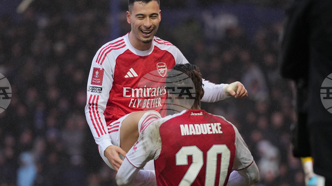 Артета за Мартинели: „Той е човек, който говори сам за себе си на терена“