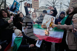 France Iran Prostest