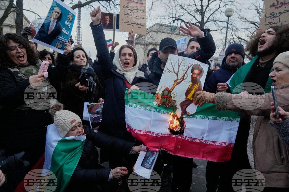 France Iran Prostest