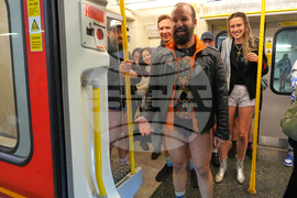 Britain No Trousers Tube Ride