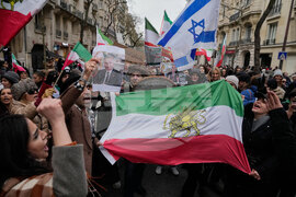 France Iran Prostest