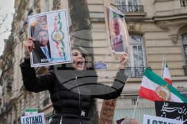 France Iran Protest