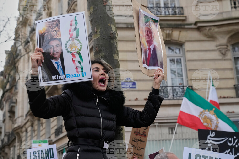 France Iran Protest