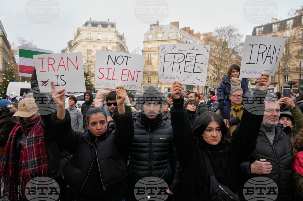 France Iran Protest