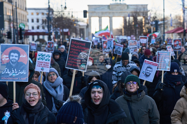 Germany Iran Protest