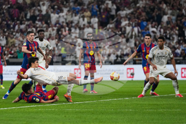 APTOPIX Saudi Spain Soccer Super Cup