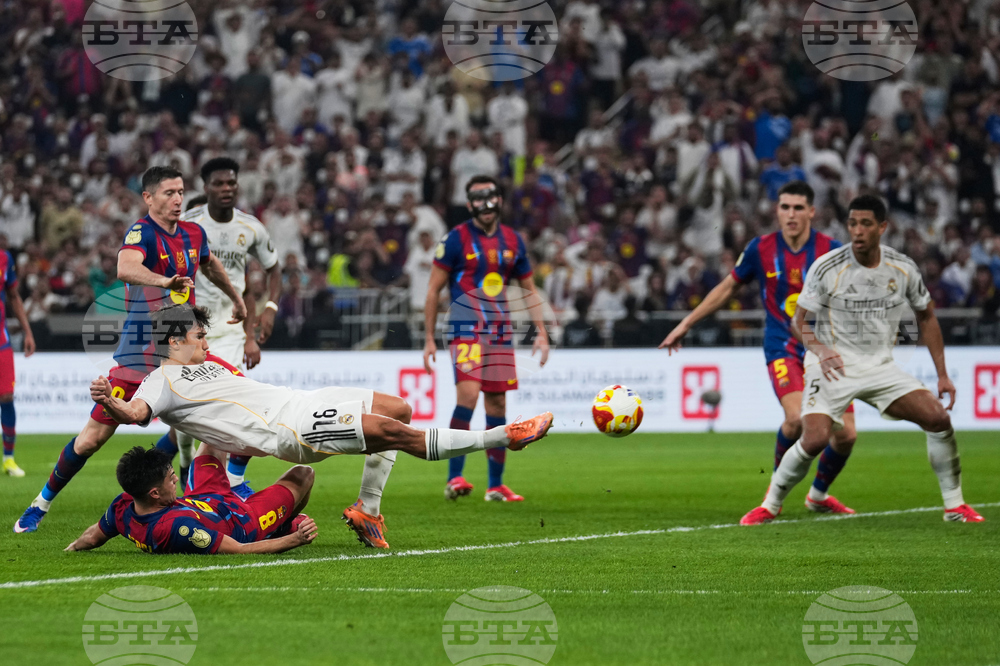 APTOPIX Saudi Spain Soccer Super Cup