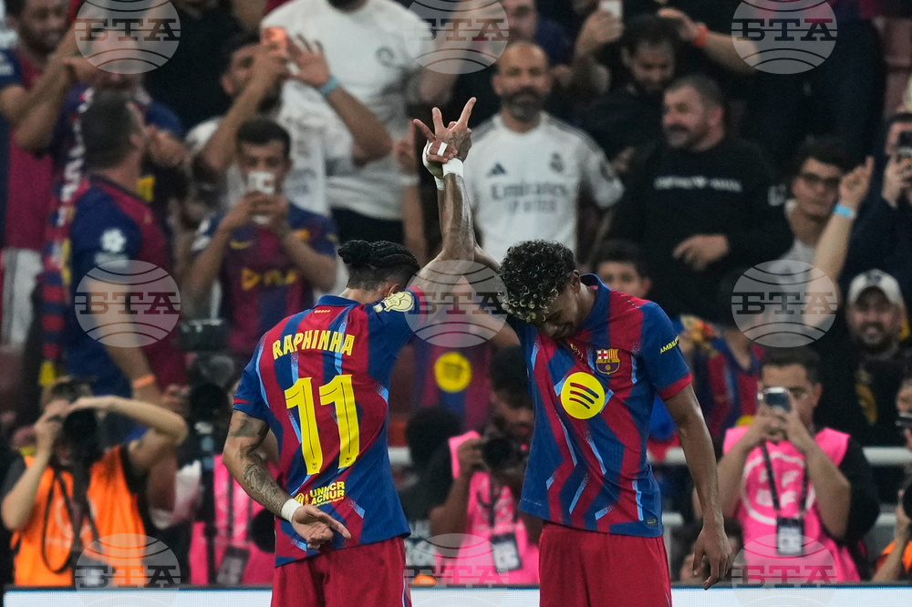 APTOPIX Saudi Spain Soccer Super Cup