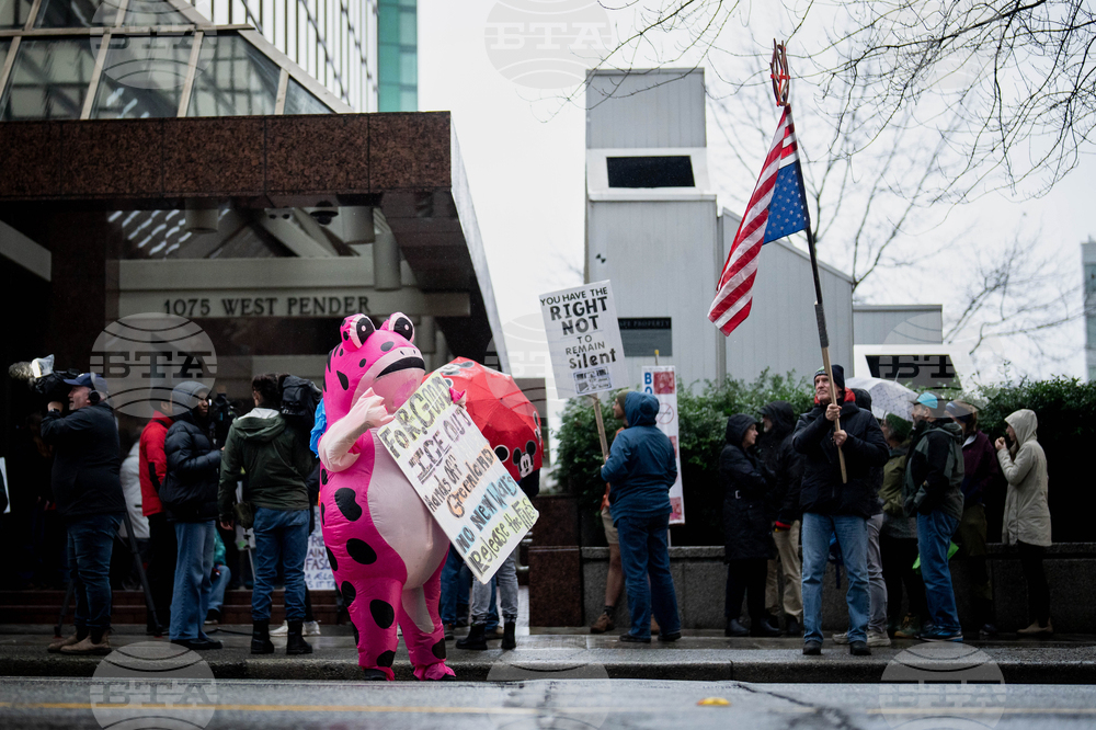 Canada US ICE Out Rally