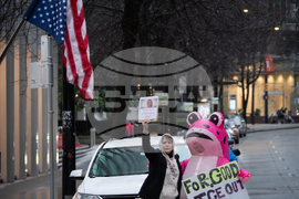 Canada US ICE Out Rally