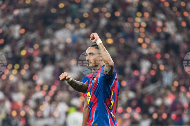 Героят за Барселона от финала за Суперкупата на Испания Рафиня играл с контузия 