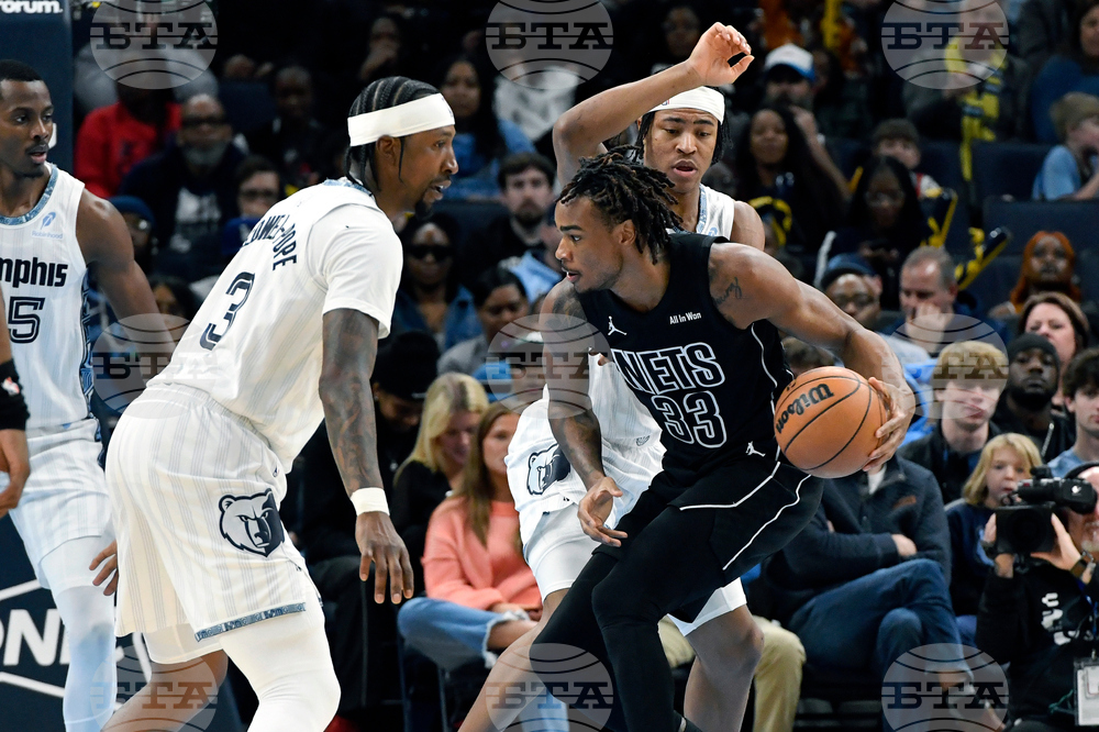 Nets Grizzlies Basketball