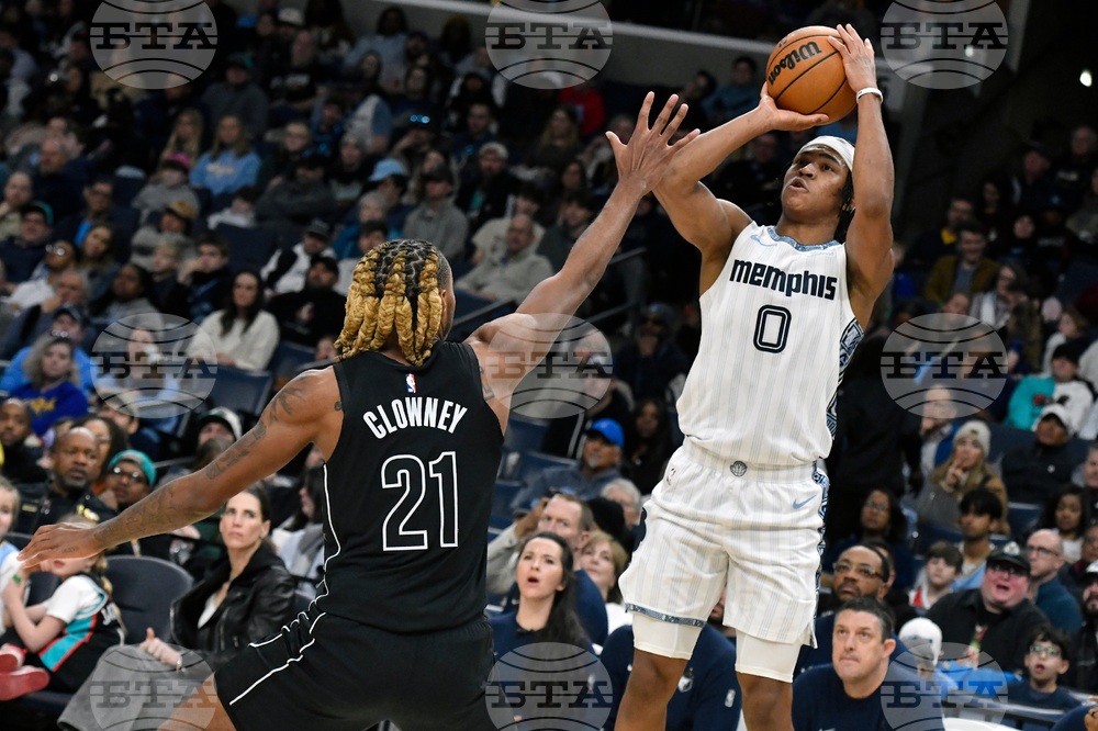 Nets Grizzlies Basketball