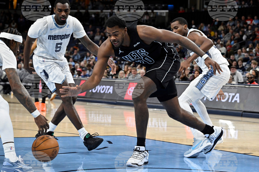 Nets Grizzlies Basketball